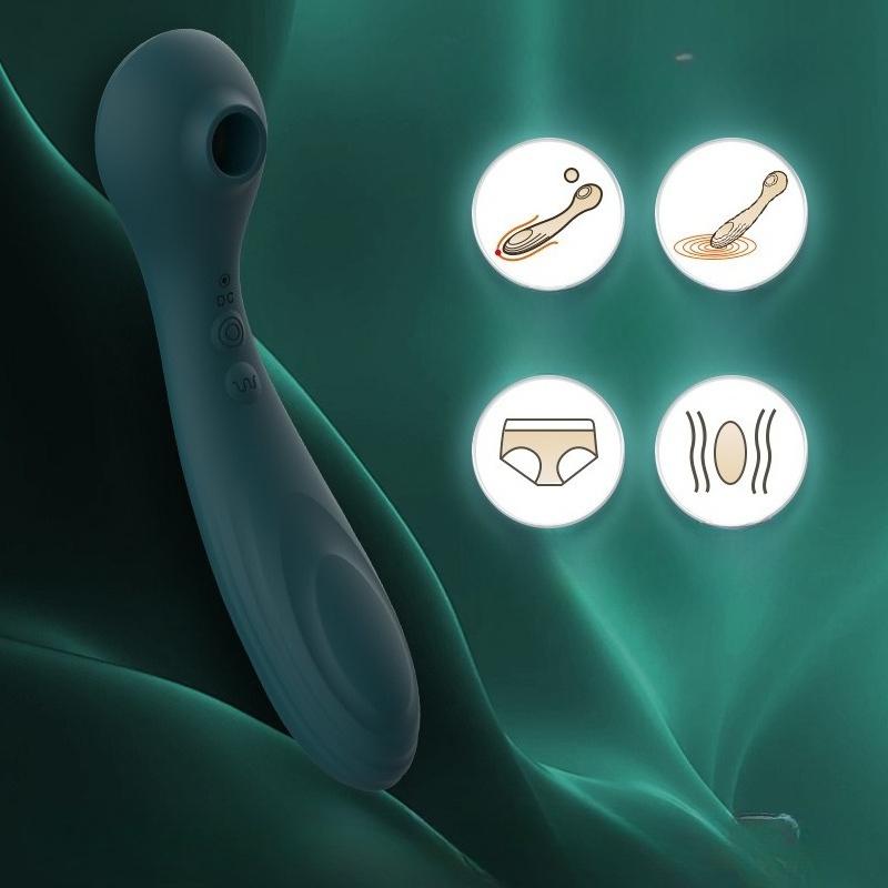 Vibration Rod, Female Self-pleasuring Device, Vibration, Sucking, Sex Product, Female Adult Product