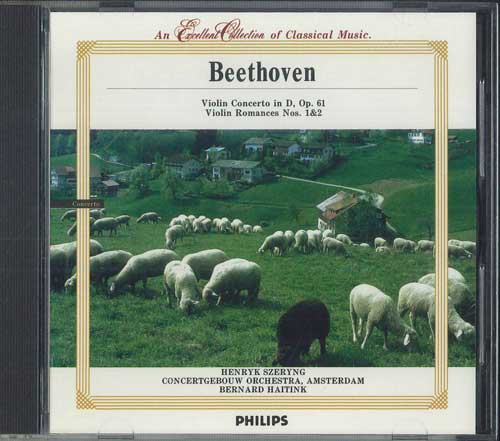 

CD - Beethoven: Violin Concerto MP140 PHILIPS Japan Classical Used