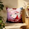 Stylish Ttakt Op Destinyed Cushion Cover Versatile DoubleSided Pillow Case Fit for Sofa Bed Car  Daily Decor