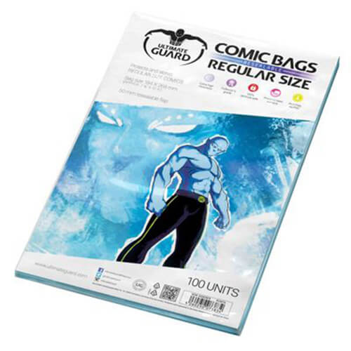 Ultimate Guard UGD020019 - Comic Bags, wiederverschließbar, Regular Size, 100 Stück - Bild 5