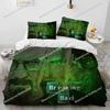TV Show Hit Breaking Bad Walter Hartwell Bedding Set King/Queen Size Duvet Cover 3D Print Cozy Soft Bed Sheet Set Home Decor