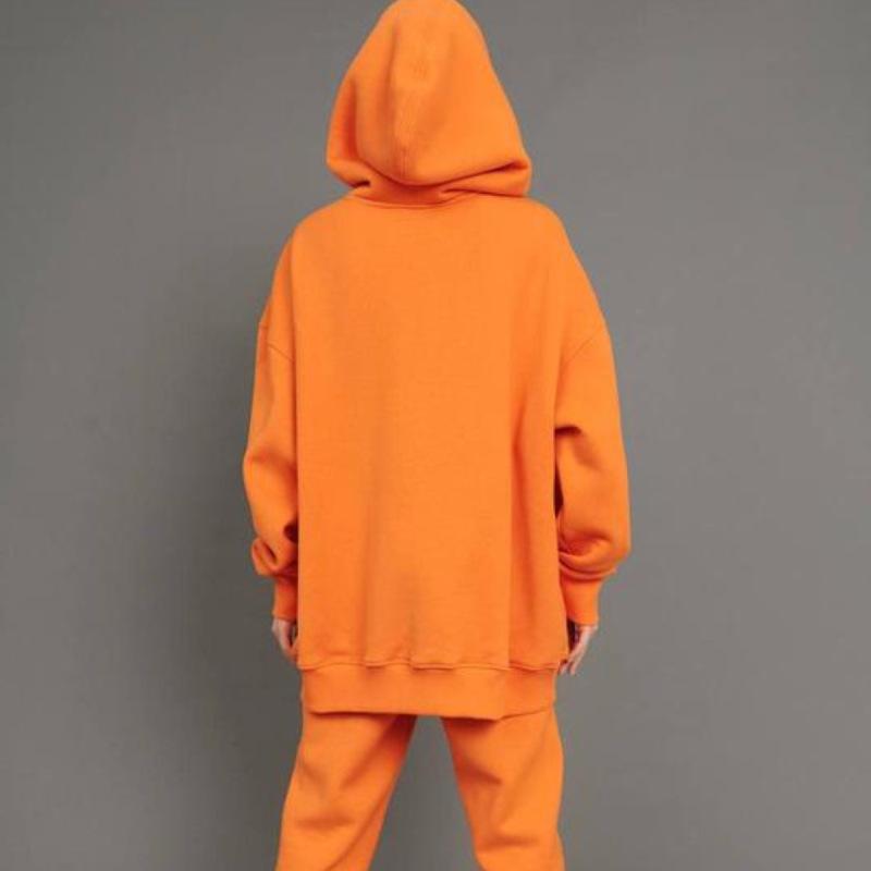 Kombinezony sportowe z kapturem Damska ciepła bluza z kapturem Casual Bluzy i spodnie z długim rękawem Dwuczęściowe zestawy Stroje damskie