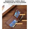 Vintage Men Leather Wallet Short Slim Male Purses Money Credit Card Holders Men Wallet Money Bag