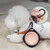 Haustierfutter Napf Katze und Hund Futter Haustier Silikon Zusammenklappbar Tragbar 2 in 1 Haustier mit Karabiner Flasche Outdoor Reisen Wasserbehälter