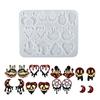 Epoxy Resin Mold Silicone Earrings Mold Handmade Fashion Jewelry Resin Molds for Resin Jewelry Making Pendant Craft