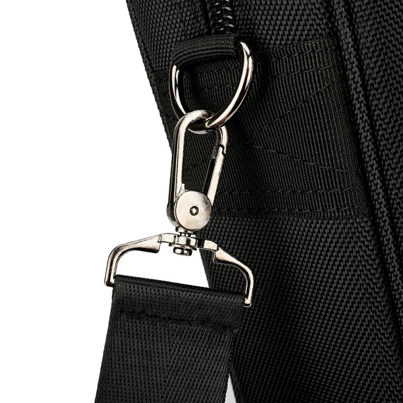 Men's shoulder bag Handbag shoulder laptop bag Large capacity Business leisure Office file bag Portable