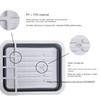 Foldable Dish Rack Kitchen Storage Holder Drainer Bowl Tableware Plate Portable Drying Rack Home Dinnerware Dish Rack Organizer