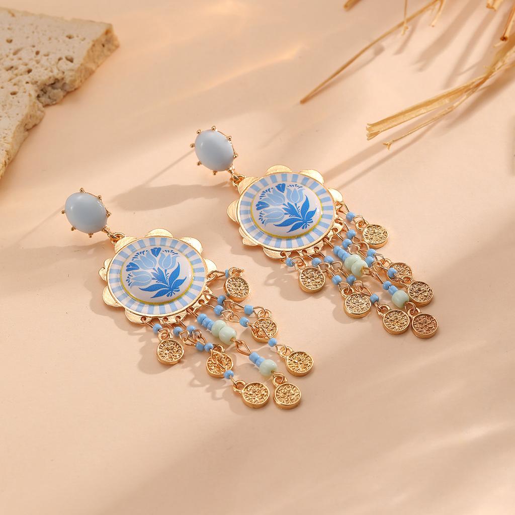 Kadın Takıları İçin Moda Sallantılı Küpeler