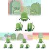 Adorable Green One Liam Backpack Plush Toy Soft Short Plush Animal Backpack