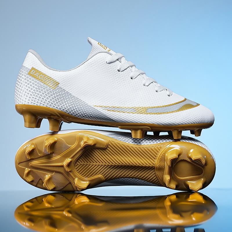 Neue Low-Top Kinder-Fußballschuhe für Jungen und Mädchen Kunstrasen Spiel Training Fußballschuhe