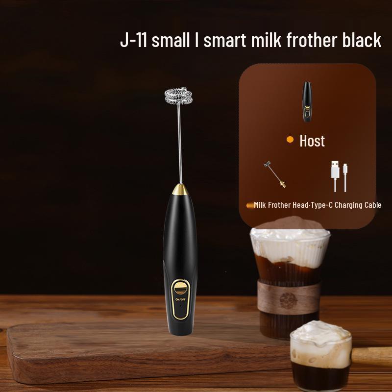 Portable Rechargeable Handheld Electric Milk Frother & Coffee Mixer
