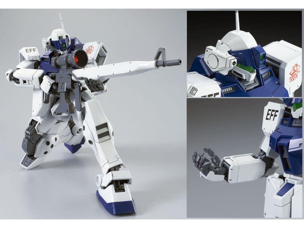 BANDAI MG Jim Sniper II Dingo Squad 1/100 (White Specification)