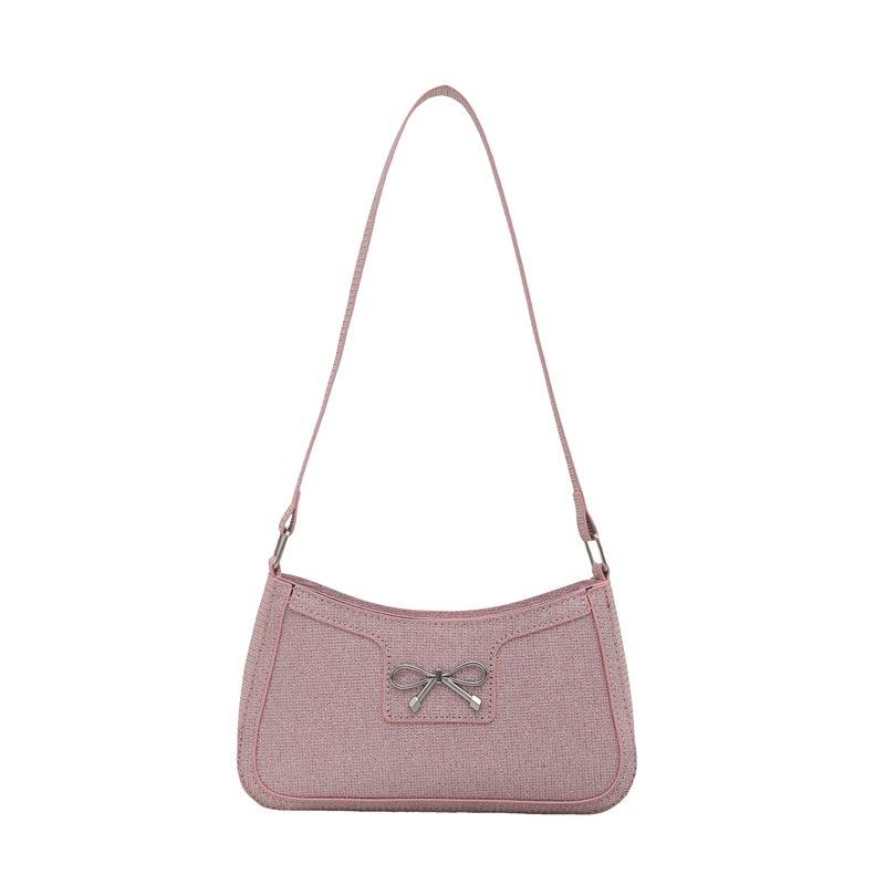 Bag Women's 2025 New Underarm Bag Fashion Handheld Shoulder Bag Trend Baguette Bag