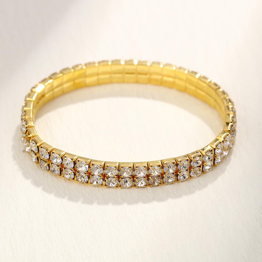 

Korean version of light luxury fashion simple niche temperament jewelry personality claw chain elastic line bracelet women