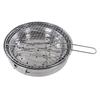 Charcoal Barbecue Grill Stove Stainless Steel Detachable Portable Camping Grill Stove for Home