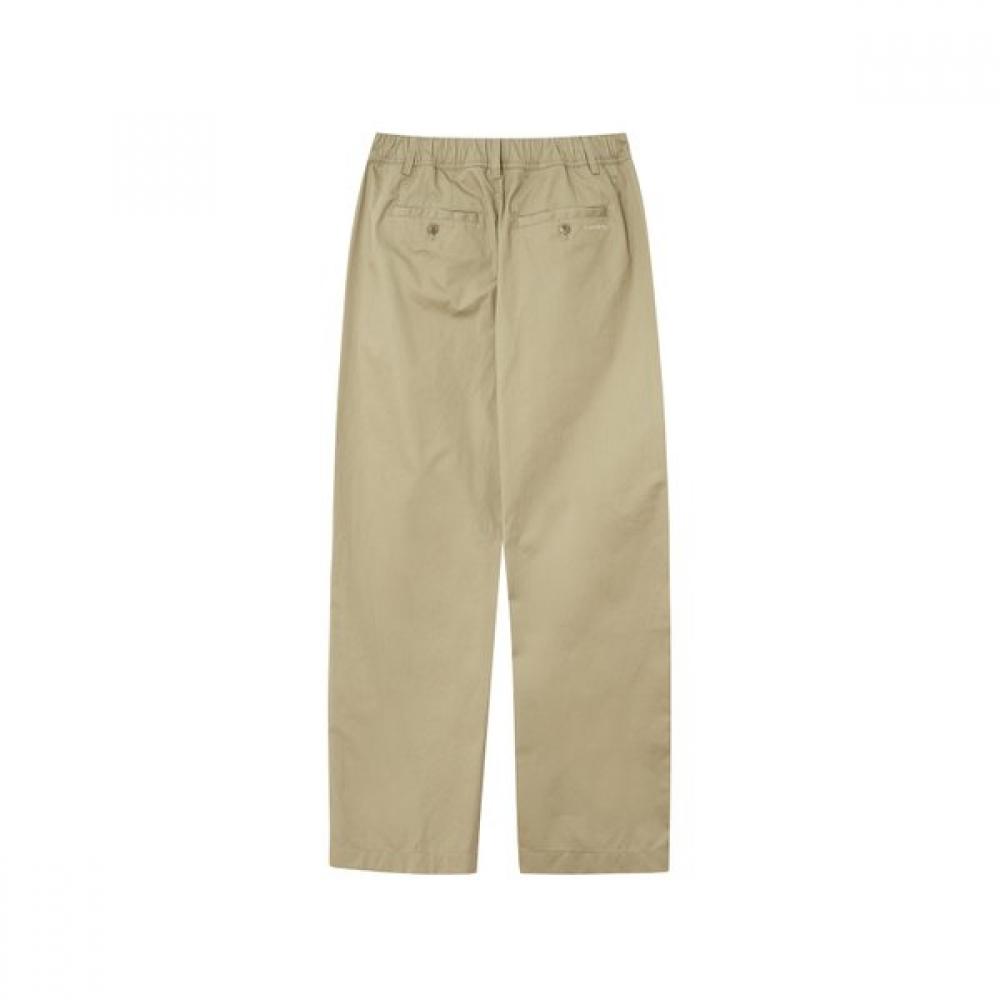 KANGOL Cotton Straight Pants Beige 4568