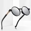 Leopardbåge Runda Närsynta solglasögon med dioptrier Vintage Anti-Receptbelagda solglasögon Kvinnor Män -0 ,5 -0 ,75 Till -6
