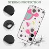 1 Pack For Iphone 17/17Air/17Pro/17ProMax Smooth Clear TPU Case With Anti-Slip Cover, Screen Lip And Corner Reinforcement