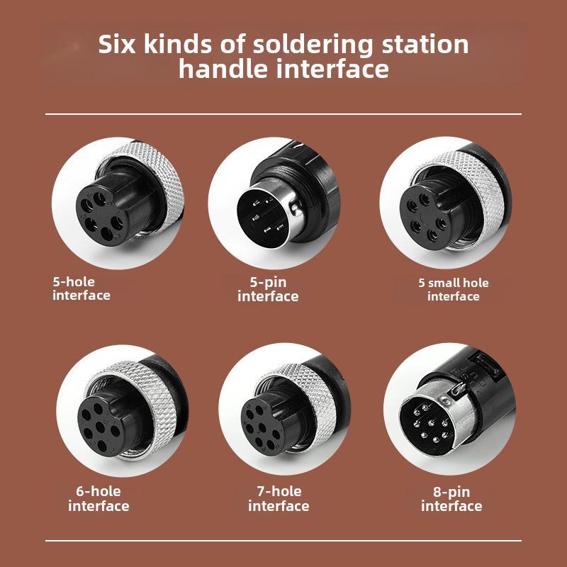 936 Adjustable Temperature Soldering Station Handle with 1321/1322 Metal Heating Core