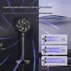 Ceerea 7-Blatt Leiser Oszillierender Stand- & Tischventilator CN-Stecker (Adapter enthalten)