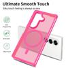 Samsung Z Fold 7 5G Magnetic Anti-Drop Frosted Case, Semi-Transparent Skin-Feel Cover
