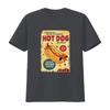 Size Matters Go For The Biggest Hot Dog Bigger Thicker Juicier T Shirt Baggy Boyfriend Baseball 3013 Vintage Washed Breathable