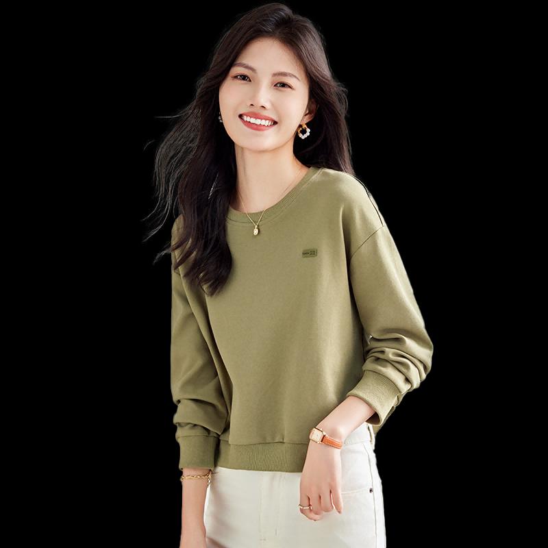 Yuzhaolin Women's Round Neck Sweatshirt