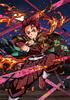 Benefits Demon Kimetsu No Yaiba Red Light Edition 3 Scratch Card Demon Kimetsu No Yaiba Anime 5th Anniversary [Manufacturer Included] Slayer