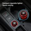 Car Cigarette Lighter Dust Proof Protect Cover Lighter Button For Toyota Hilux Corolla RAV4 Camry Highlander Yaris Cross Prado AM6