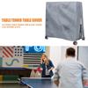 210D Oxford Fabric Ping Pong Table Storage Cover Dustproof Folding Table Tennis Table Cover Zipper Heavy Duty for Indoor Outdoor