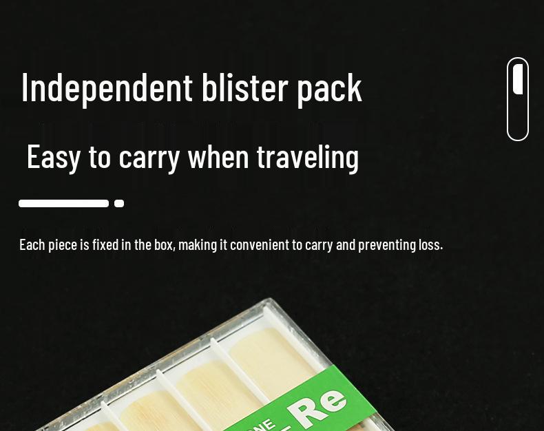 Feiyan Saxophone & Clarinet Reeds for Alto, Soprano, Tenor (Strength 2.0/2.5/3.0)