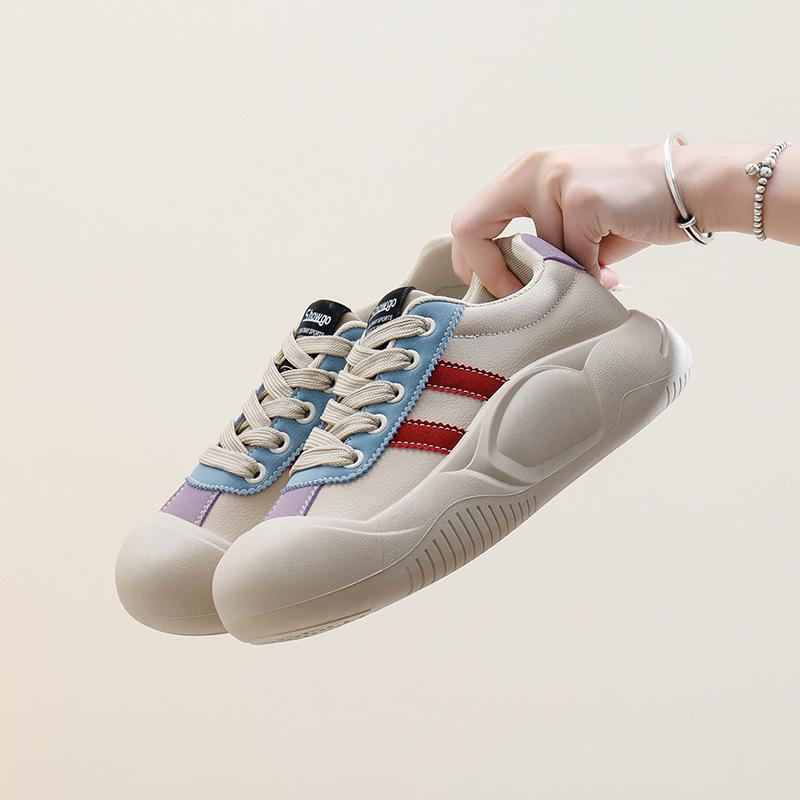 Women's Chunky Running Shoes Casual Platform Sneakers Non-Slip Lightweight Walking Shoes for Women Workout Lace-Up Comfortable Tennis Sneakers