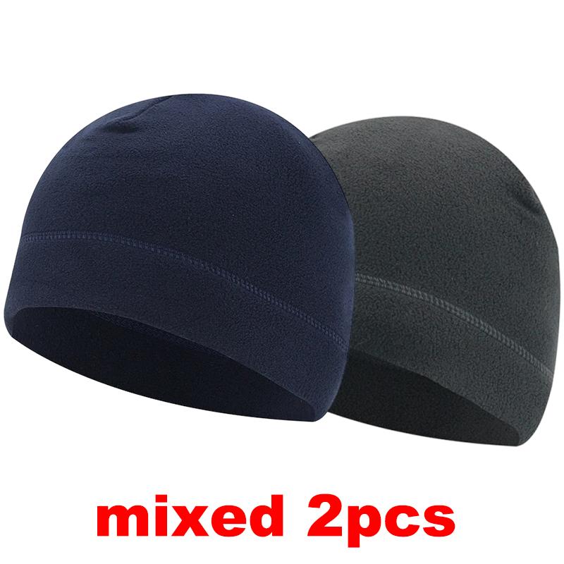 Fleece Warm Hat Winter Cap Men Women Outdoor Sports Skiing Cycling Hat Windproof Soft Beanie Cap Male Lady Autumn Winter Hats