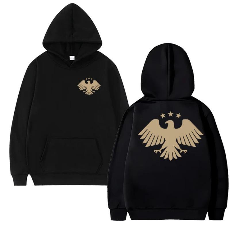 Autumn Winter Men Women Harajuku Black Sweatshir