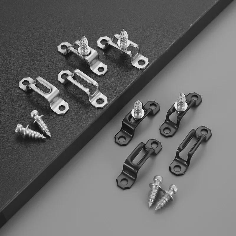 Invisible Two-in-One Shelf Connector: Concealed Sliding Buckle for Cabinet and Wardrobe Assembly