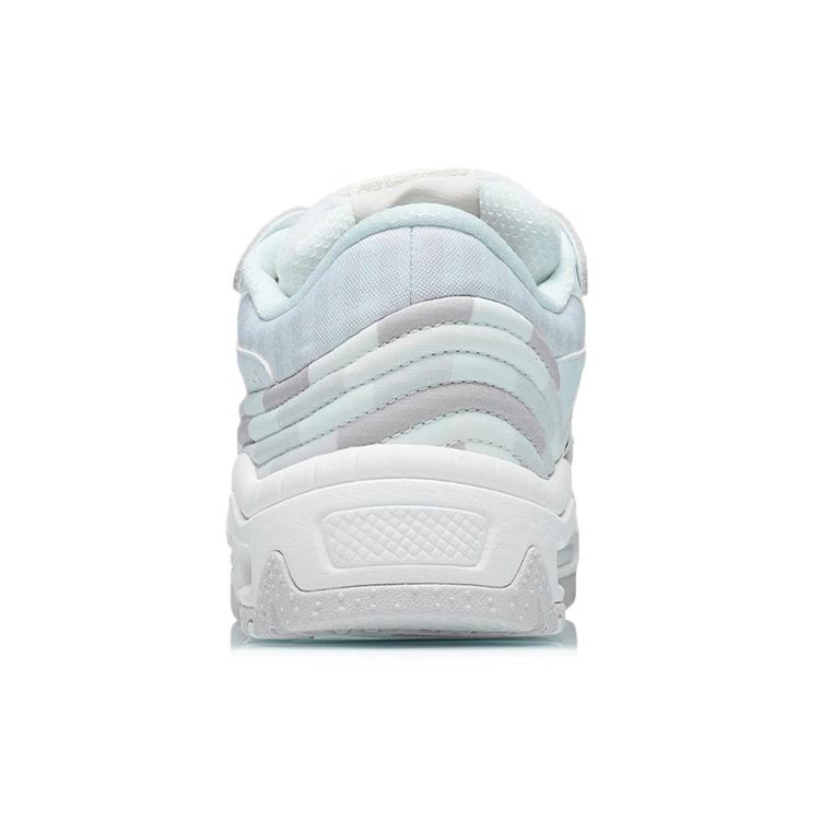 Li Ning CF Reputation Low Top Casual Shoes Women's White Sand Gray AGCR438-2