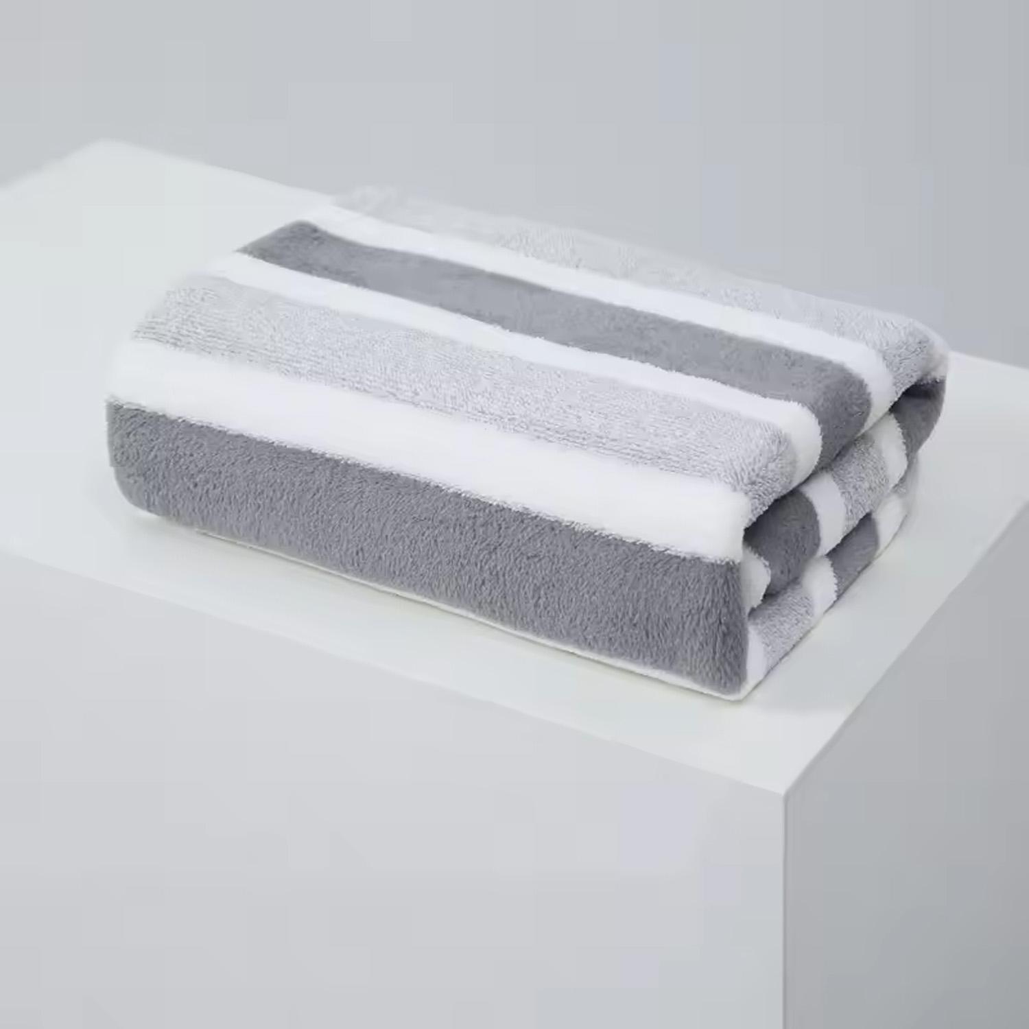 

Household 1 Pc Thickened Absorbent Soft Face Towel For Home Thick And Durable For Daily Household Use Thickened Version 35x75cm&1pc серый