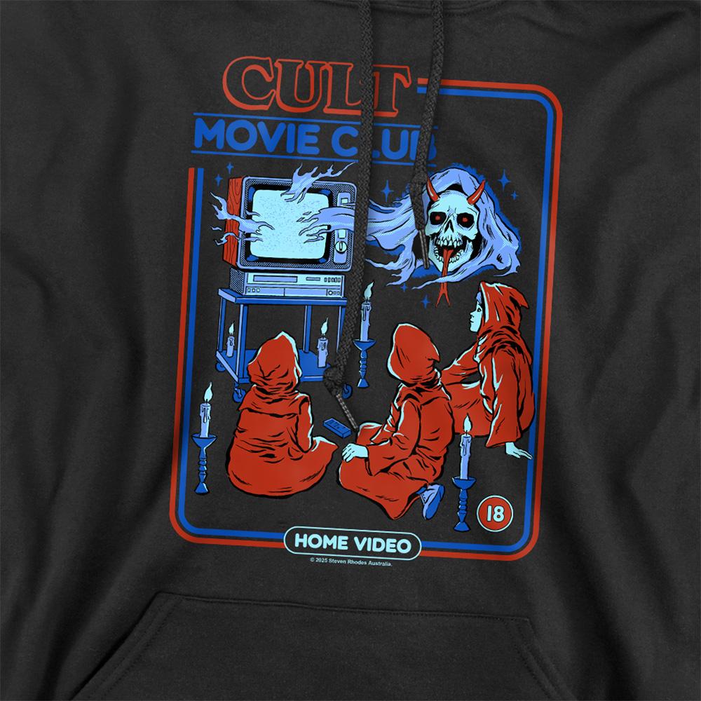 Steven Rhodes Unisex Adult Cult Movie Club Hoodie