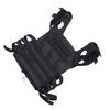 Black Outdoor Sports Weighted Vest Multi Functional Outdoor Training Weighted Vest