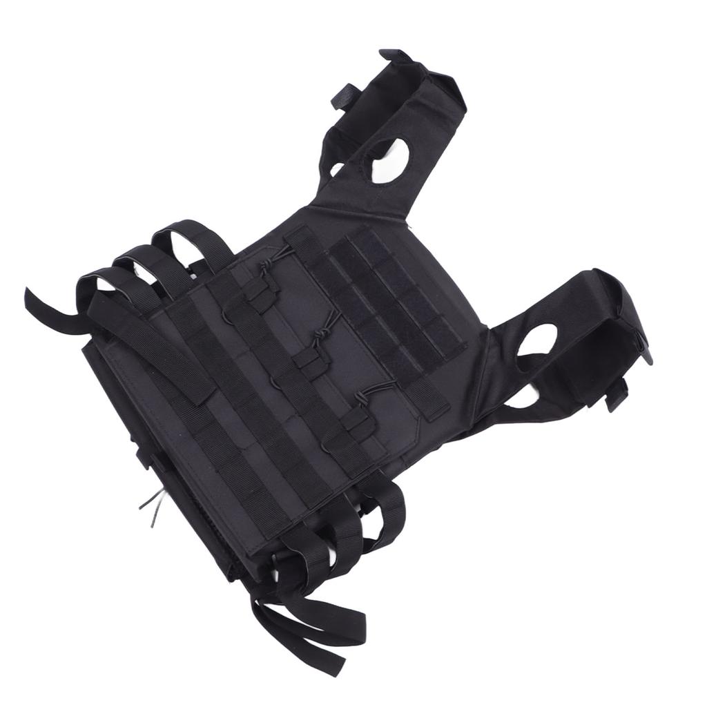 Schwarze Outdoor-Sportweste mit Gewichten Multifunktionale Outdoor-Trainingsweste mit Gewichten