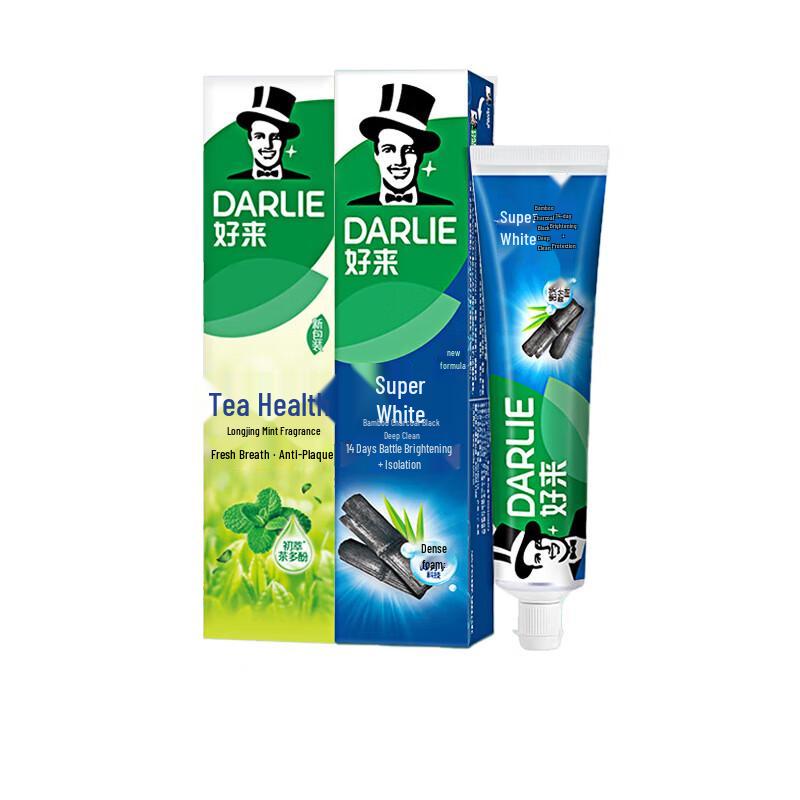 Darlie Tea Fresh & Extra White Toothpaste Set