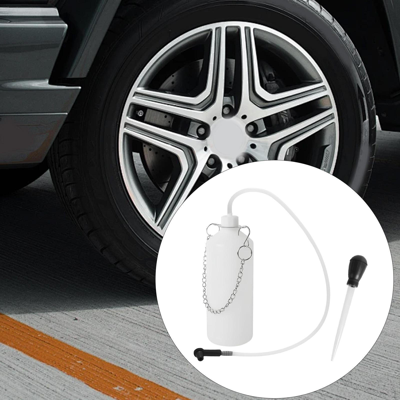 

1L Brake Bleeder Bottle Automotive Accessory Easy Carrying Fluid Bleeding Tool for Vehicle
