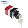 Zhuochao LW12-16/D0083.1Y Three-Gear Locking Changeover Switch