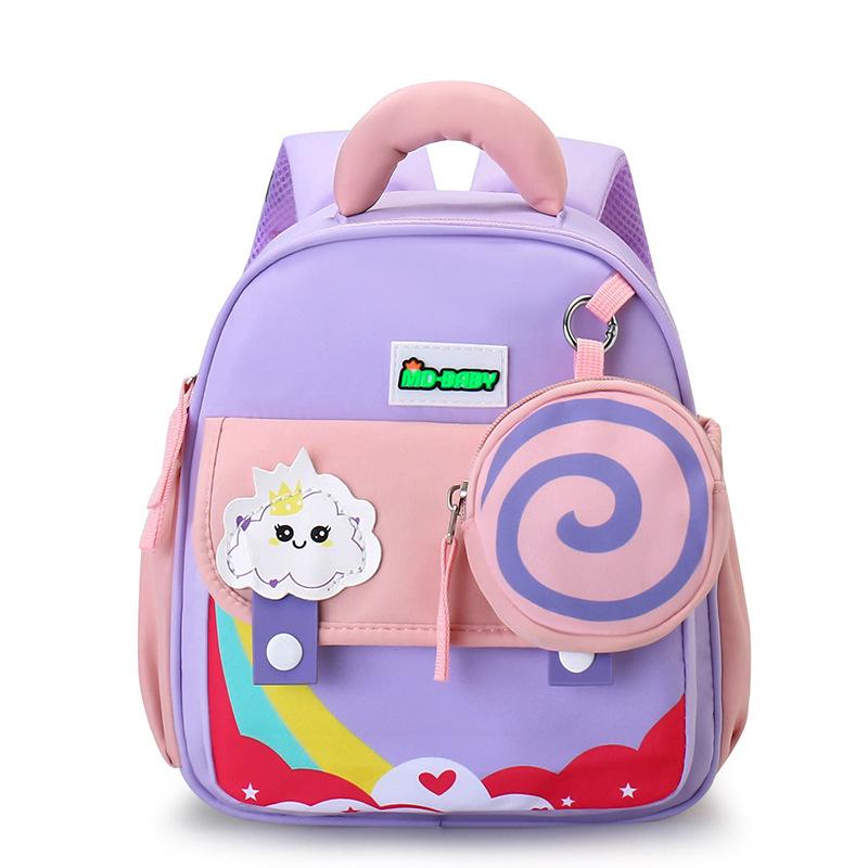 

Children S Backpack, Kindergarten Boys And Girls Schoolbag, Personalized Foreign Style, Light Leisure Children S Backpack