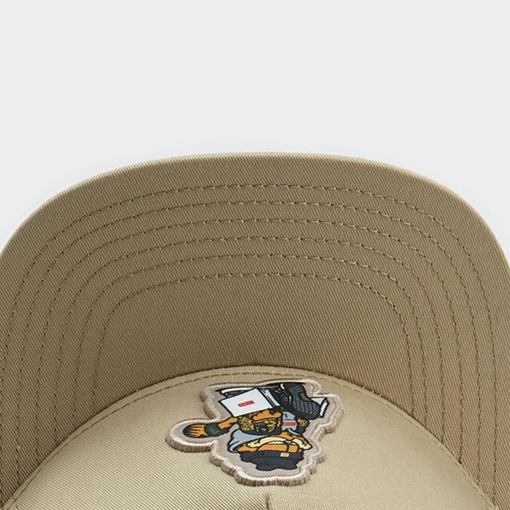 Unisex Flat Brim Baseball Cap Street Dance Hip-Hop Cartoon Hat New Style Fashionable Cap for All