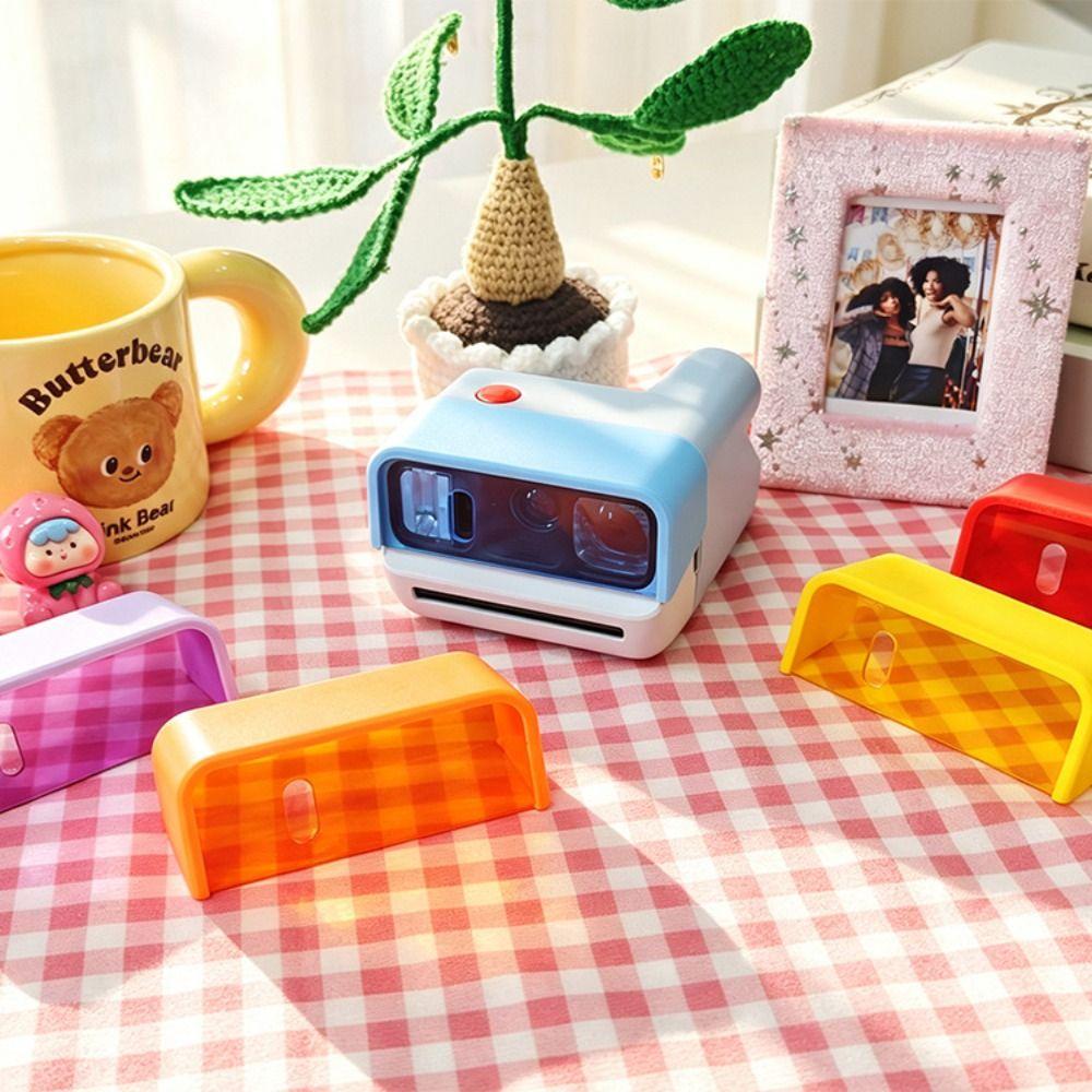 Anti-Scratch Lens Filter Cover Camera Lens Protector for Polaroid Go 3 Daily Photography