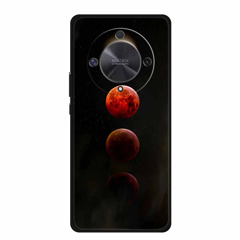 Gift Phone Cases for Honor X9a TPU Soft Silicone Back Cover for Huawei Honor X9 X 9A Funda Honor X9b X 9 a b Coque Spaceman Moon