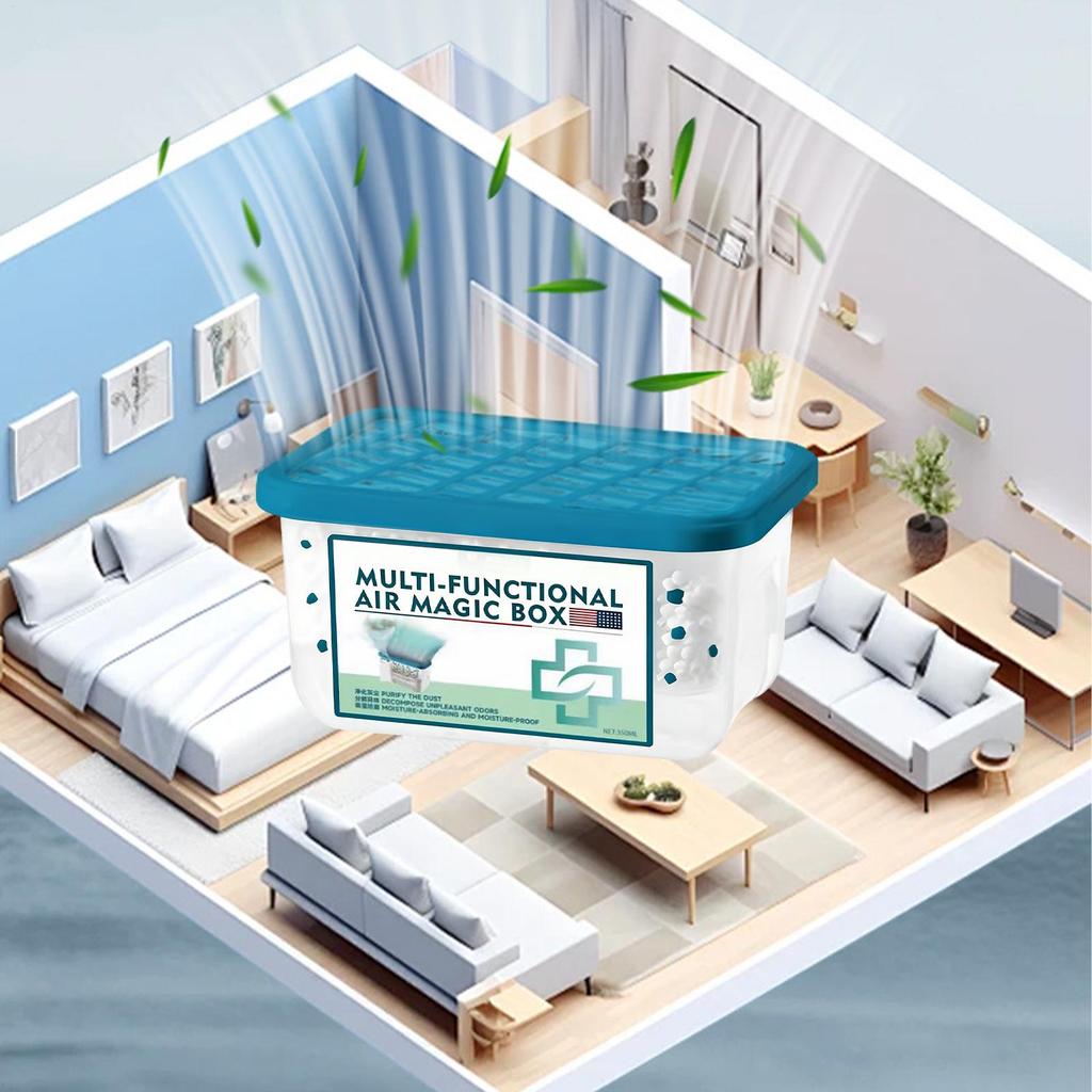 350ml Air Freshener Box Air Purifier Indoor air purification and dust removal magic box for Odor Control Dust Removal Box