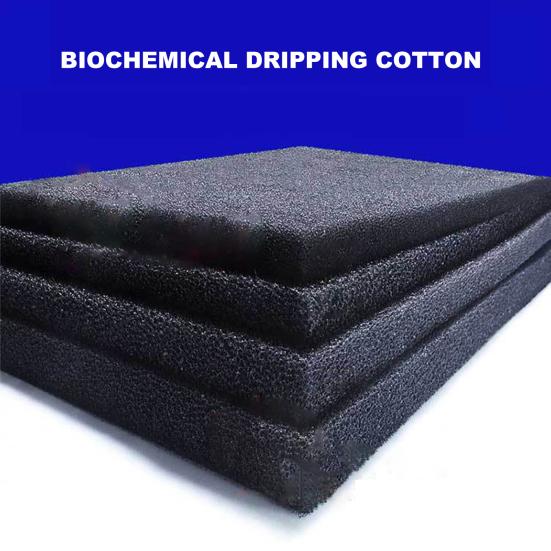Yousheng Filter Sponge Useful Activated Carbon Design Largest Adhesion Black Aquarium Biochemical Filter Foam for Water Tank