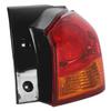 Outer Tail Light Waterproof Red Housing Tail Lamp Assembly Replacement for Mitsubishi Outlander Sport ASX 2011 to 2019